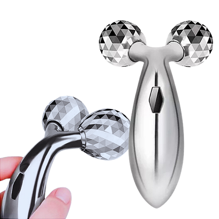 Massageador Facial Rosto 3D Corporal Manual Portátil