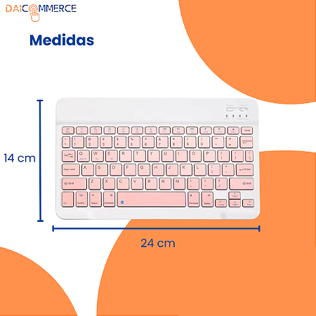Película de Vidro p/ Tablet Galaxy Samsung Tab S6 Lite + Teclado e Mouse s/ Fio + Suporte Universal