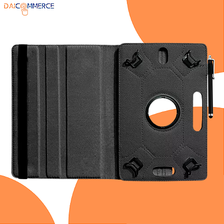Capa Giratória P/ Tablet Galaxy Tab Active3 + Teclado Bluetooth +  Caneta Touch
