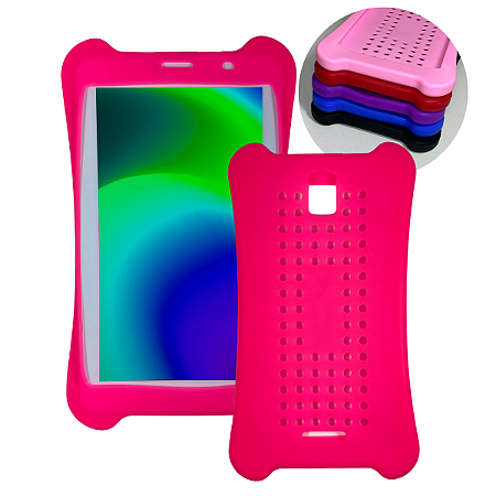 Capa Emborrachada Adaptável para Tablet Multilaser M7 3G Nb360 Nb361 Nb362 M7s Plus