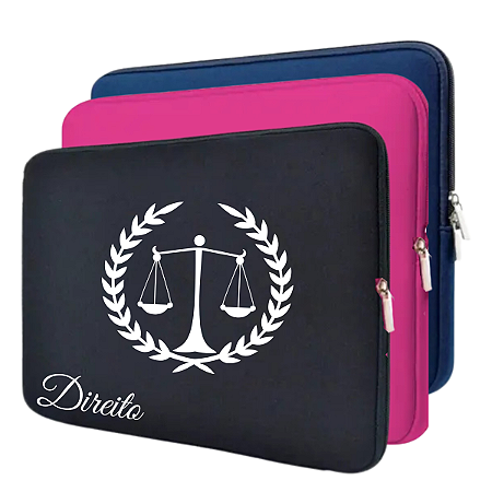 Capa Luva Bag de Proteção com Estampa de Profissões Para Tablet de 15 Polegadas