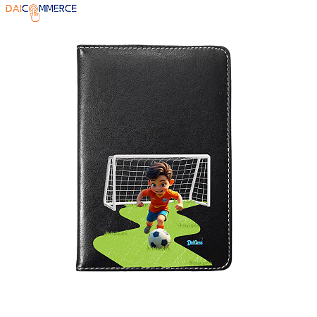 Capa Giratória Para Tablet de 7 Polegadas Estampa Personagens Menino