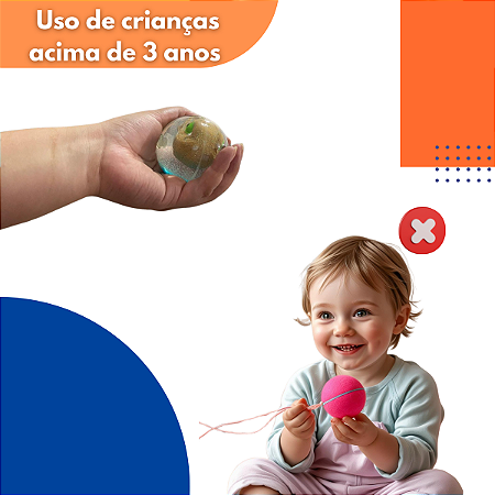 Brinquedo Bola pula pula Dinossauro brilhante Glitter Infantil