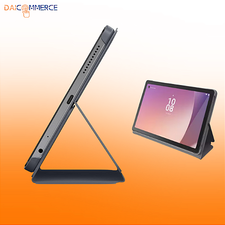 Capa Folio Case Para Tablet Lenovo Tab M9 + Película + Teclado Touchpad
