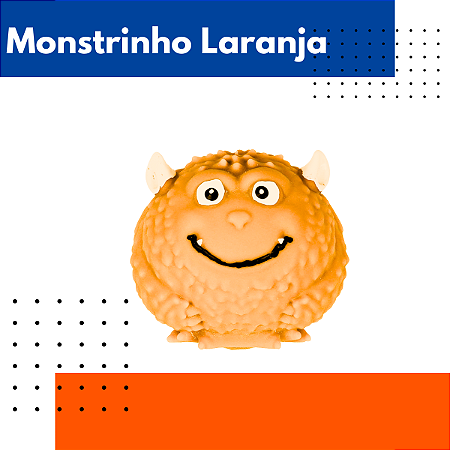 Brinquedo para Apertar Monstrinhos Antiestresse - Diversão Infantil Garantida