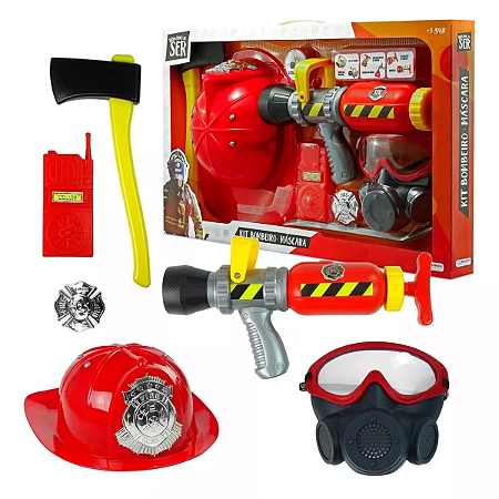 Brincando de Ser Bombeiro Kit