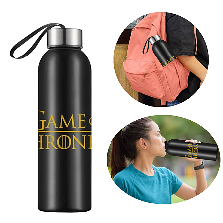 Squeeze Game of Thrones 800ml Garrafa de Água Personalizada para Fãs