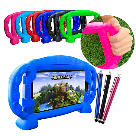 Capa Para Tablet De 7 Polegadas Infantil Multilaser Amazon Galaxy Universal Cores