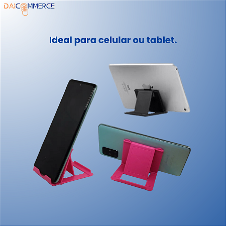 Kit 20 Suporte Celular Mesa Dobrável Portátil Ajustável Universal