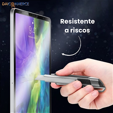 Película Cerâmica 9D para iPad 10ª Geração 10.9 Polegadas - Proteção Completa