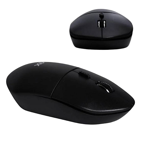 Mouse Gamer Bluetooth s/Fio OEX Preto Alta Precisão Shift MS501