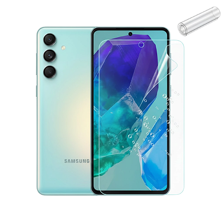 Película Hidrogel Privativa para Samsung Galaxy M55 C/ Furo Biometria