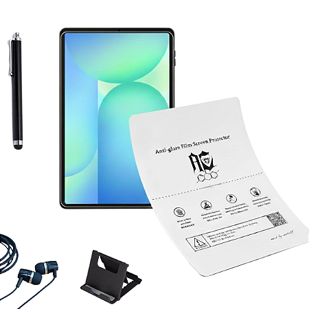 Kit P/ Tablet Samsung Tab S10 FE Película Hidrogel + Fone Caneta Touch