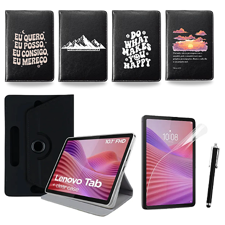 Capa Personalizada, Película Hidrogel P/Tablet Lenovo Tab10.1