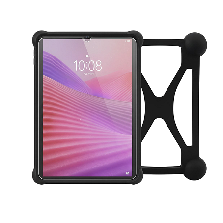 Kit Capa Bumper para Tablet Lenovo Idea Tab 10.1 + Película