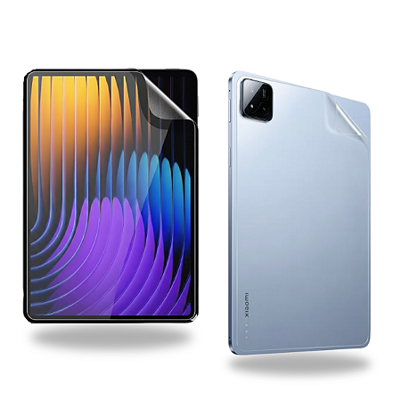 Kit Película Frontal e Traseira Para Tablet Xiaomi Pad 7