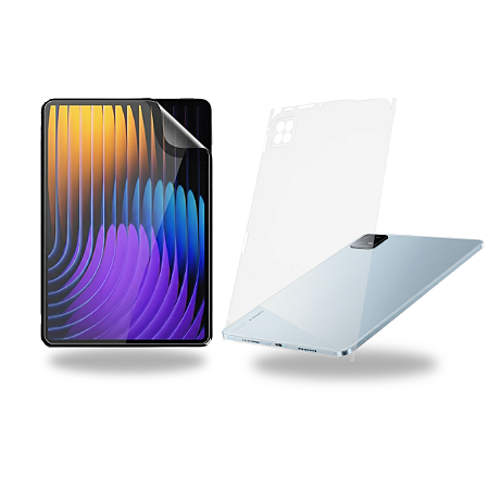 Kit Película Frontal+Traseira e Lateral P/Tablet Xiaomi Pad7