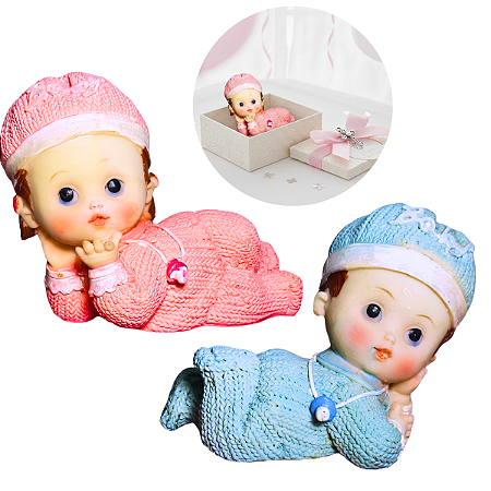 10 Enfeites De Mesa Bebê Decorativos -Chá de Bebê & Batizado