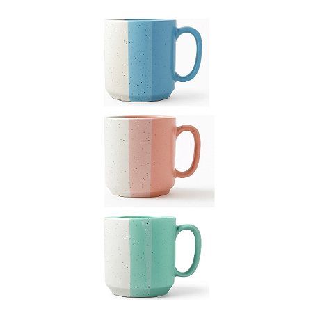 Xícara De Cerâmica 210ml Premium Café Chá Varias Cores