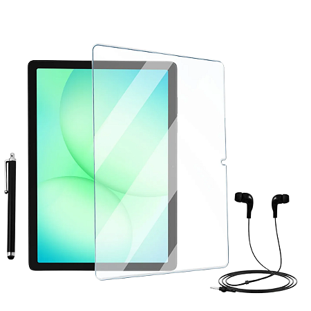 Kit P/Tablet Galaxy Tab A11 8.7 - Película, Caneta Touch + Fone