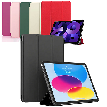 Smart Case Capa Suporte p/ Ipad 10.2 - 7, 8, 9 geração