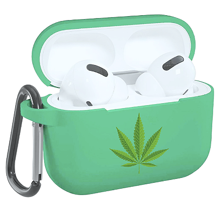 Capa Silicone p/ AirPods Pro 3 Verde Claro,Personalizado-Erva