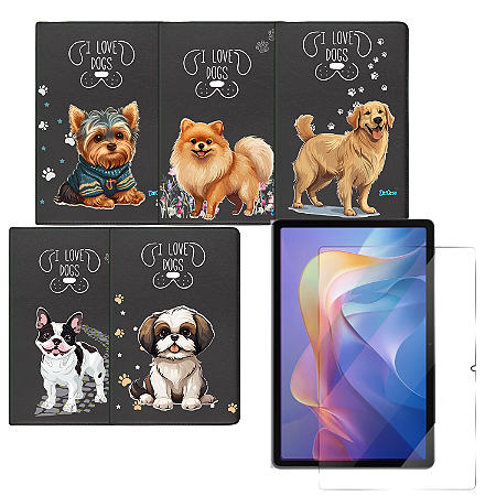 Capa Personalizado + Película Vidro p/ Tablet Xiaomi Redmi Pad 2 Tela 11
