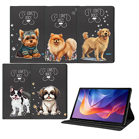 Capa Giratória Personalizado p/ Tablet Xiaomi Redmi Pad 2 Tela 11 Anti Queda