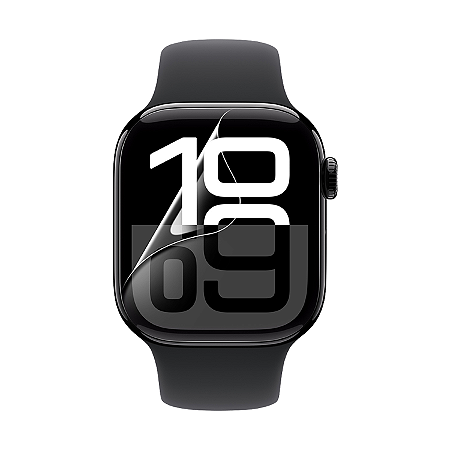 Kit 6 Películas Hidrogel p/ Relógio Apple Watch Série 9 45mm - Alta Proteção