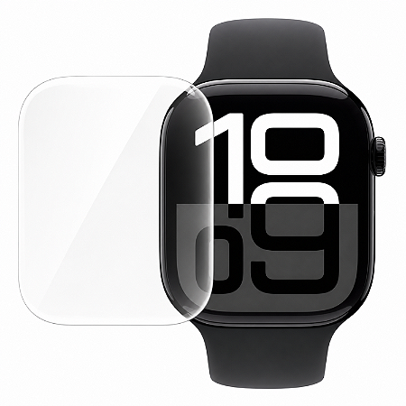 Película de Hidrogel p/ Relógio Apple Watch Série 9 45mm Alta Proteção