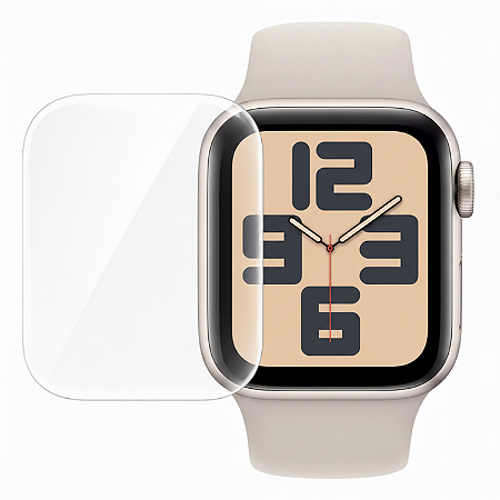 Kit 2 Película Hidrogel p/ Relógio Apple Watch SE GPS 40 mm  Proteção Tela