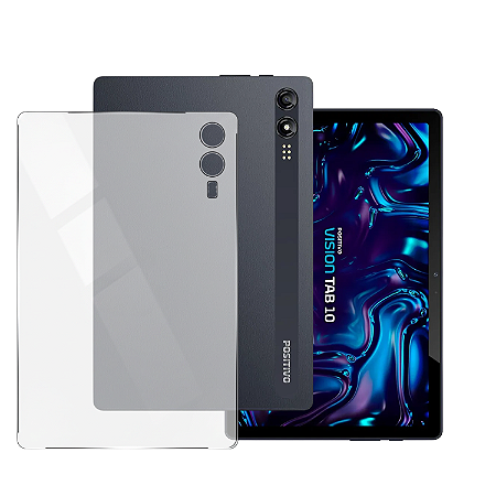Película Traseira Hidrogel p/ Tablet Positivo Vision Tab 10 Resistente Premium