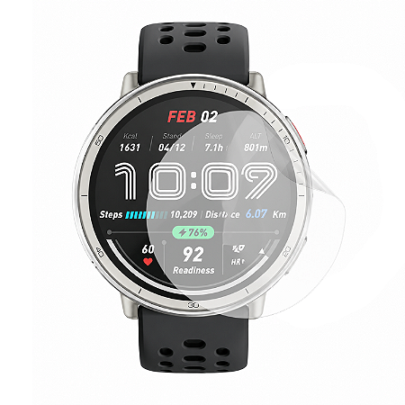 Kit 2 Película de Hidrogel p/ Smartwatch Amazfit Active 2 de 44 mm