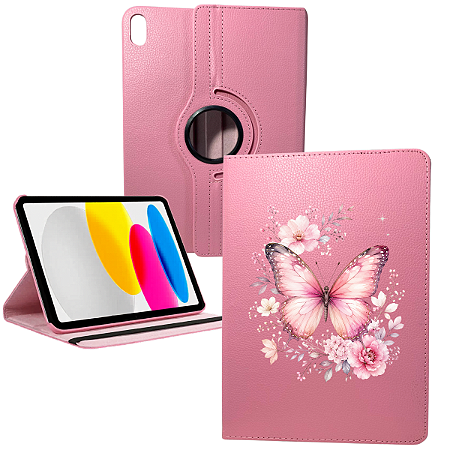 Capa Giratória Personalizado P/ iPad 10a 11a A16 Geração 10.9 A2777 A2696