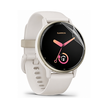 Kit 2 Películas Hidrogel Anti Arranhões p/ Relógio Garmin Vivoactive 5 43mm