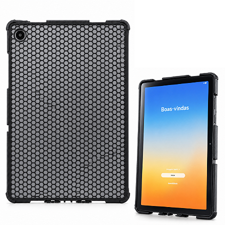 Capa preta respirável p/ tablet samsung galaxy Tab A11+ Plus