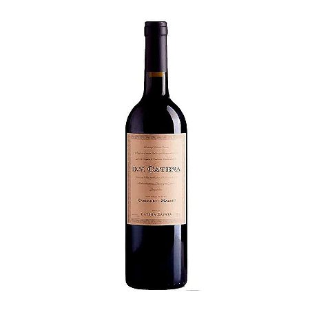 VINHO TINTO ARGENTINO  DV CATENA CABERNET SAUVIGNON/MALBEC 2020 750ML