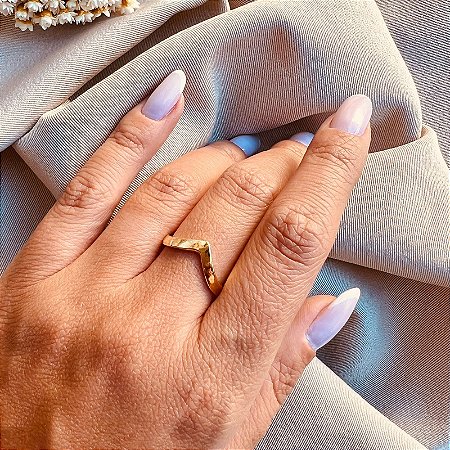 Anel Farm - Dourado - Antialérgico