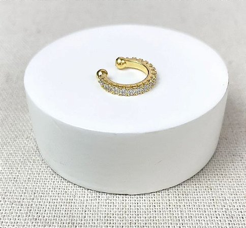 Piercing Zircônias - Dourado - Antialérgico