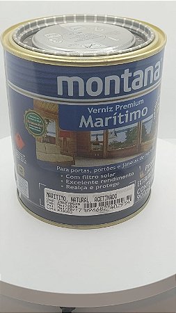 Verniz Premium Solare - Marítimo, Natural Acetinado - Portas, Portões, e Janelas de Madeira - 900Ml