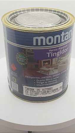 Verniz Premium Tingidor - Ipê Acetinado - Portões, Janelas e Mobiliário de Madeira - 900Ml