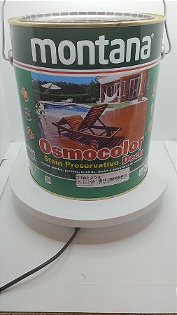 Osmocolor Stain Preventivo - Montana - Castanho UV Deck - 3,6L