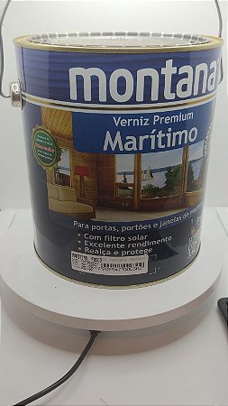Verniz Premium Marítimo - Fosco - 3,6 Litros