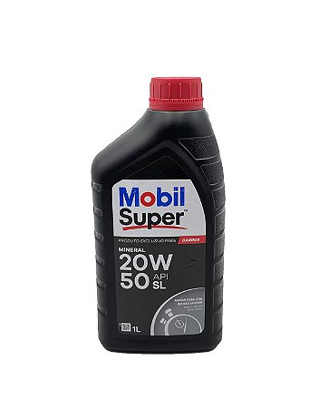 Óleo mineral 20W50 API SL Mobil Super