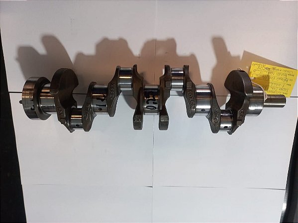 Virabrequim Zetec 1.6 mancal 0,25 biela 0,25 retificado