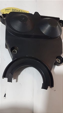 Capa externa da correia dentada Renault Sandero Logan motor 1.6 K7m 2015(usado )