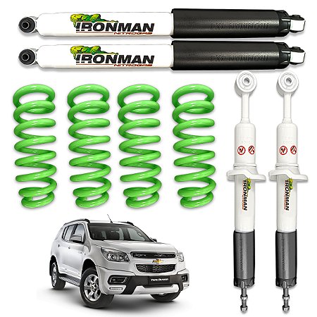 Kit Suspensão IronMan NitroGás para Chevrolet Trailblazer 2013 a 2024