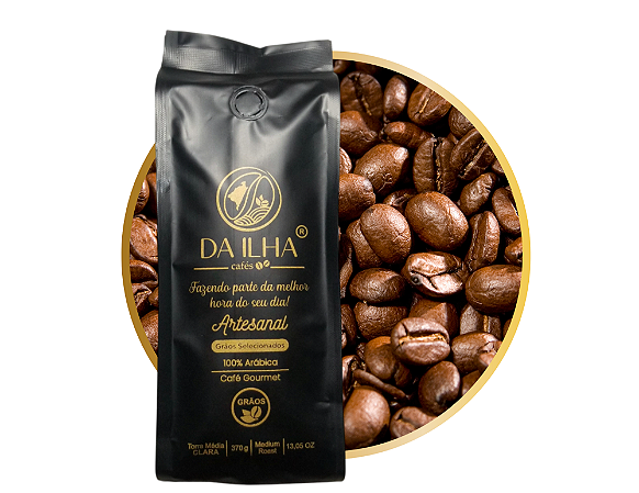 Café Gourmet - Arábica em grãos - 370g