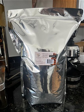 Refil de Café Arábica Superior em Grãos -  2,5 kg - Torra Média Clara