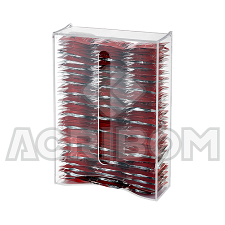 Dispenser Porta PRESERVATIVOS de Parede em Acrílico